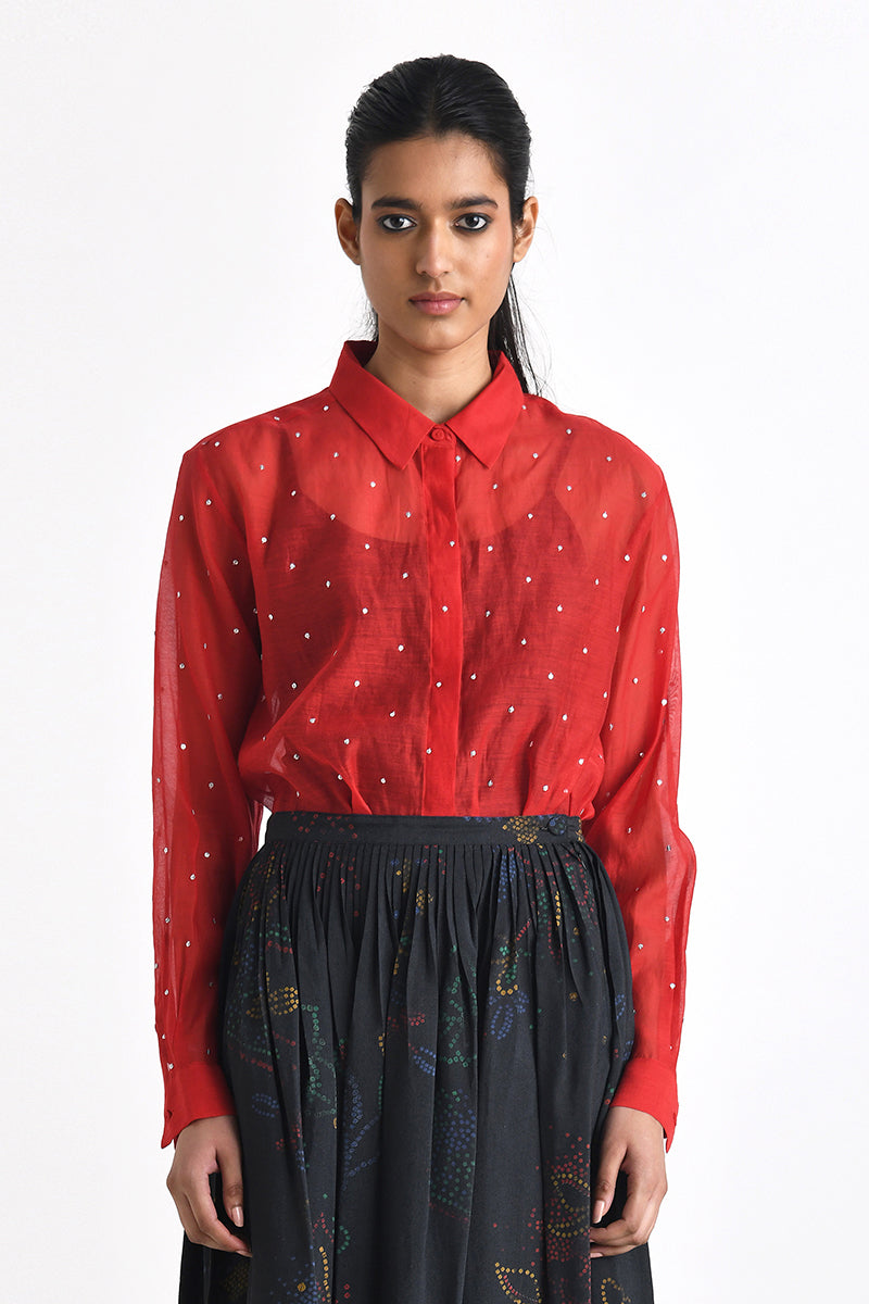 ELEONORE SEQUIN SHIRT