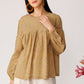 HYMN YOKE BLOUSE