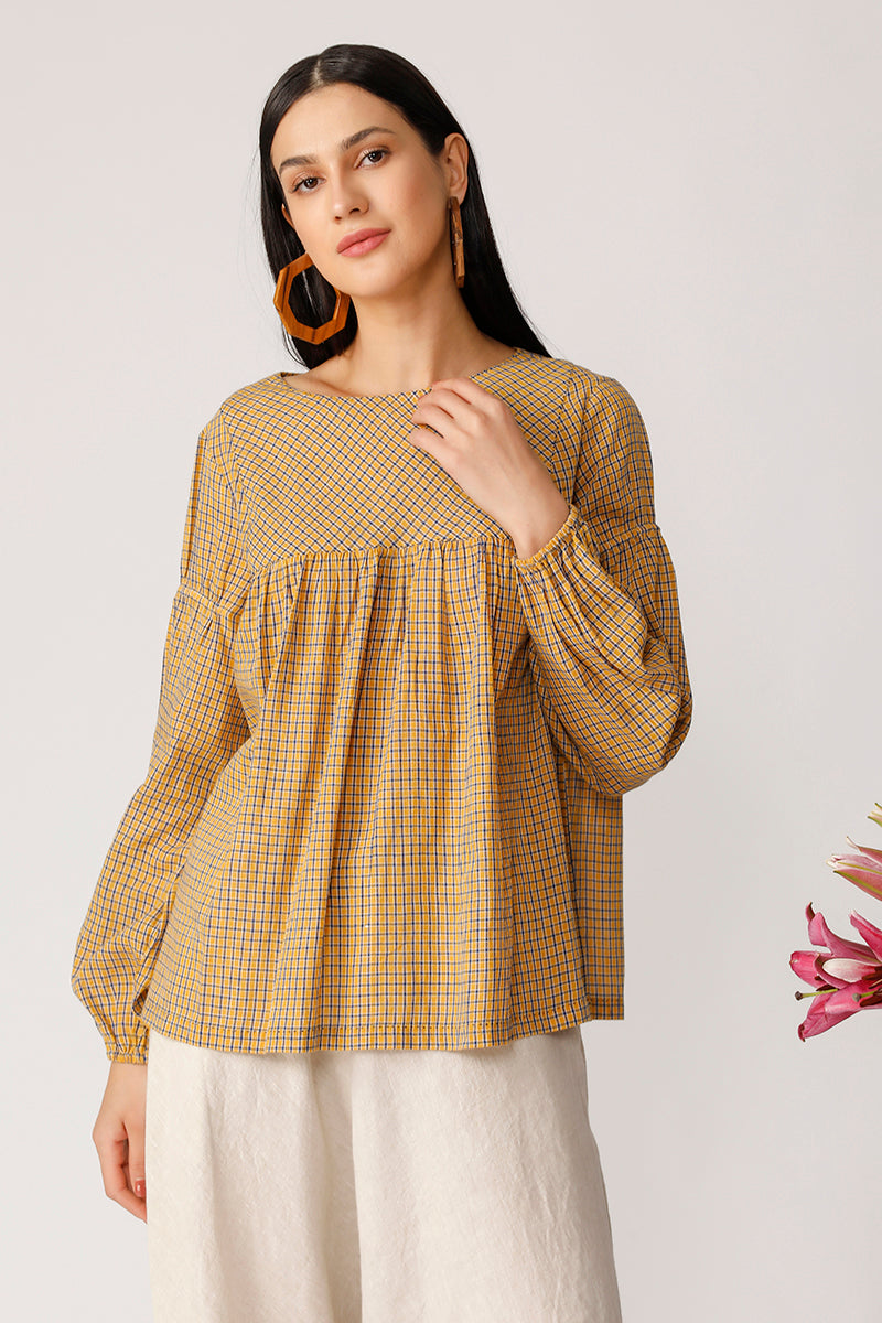 HYMN YOKE BLOUSE