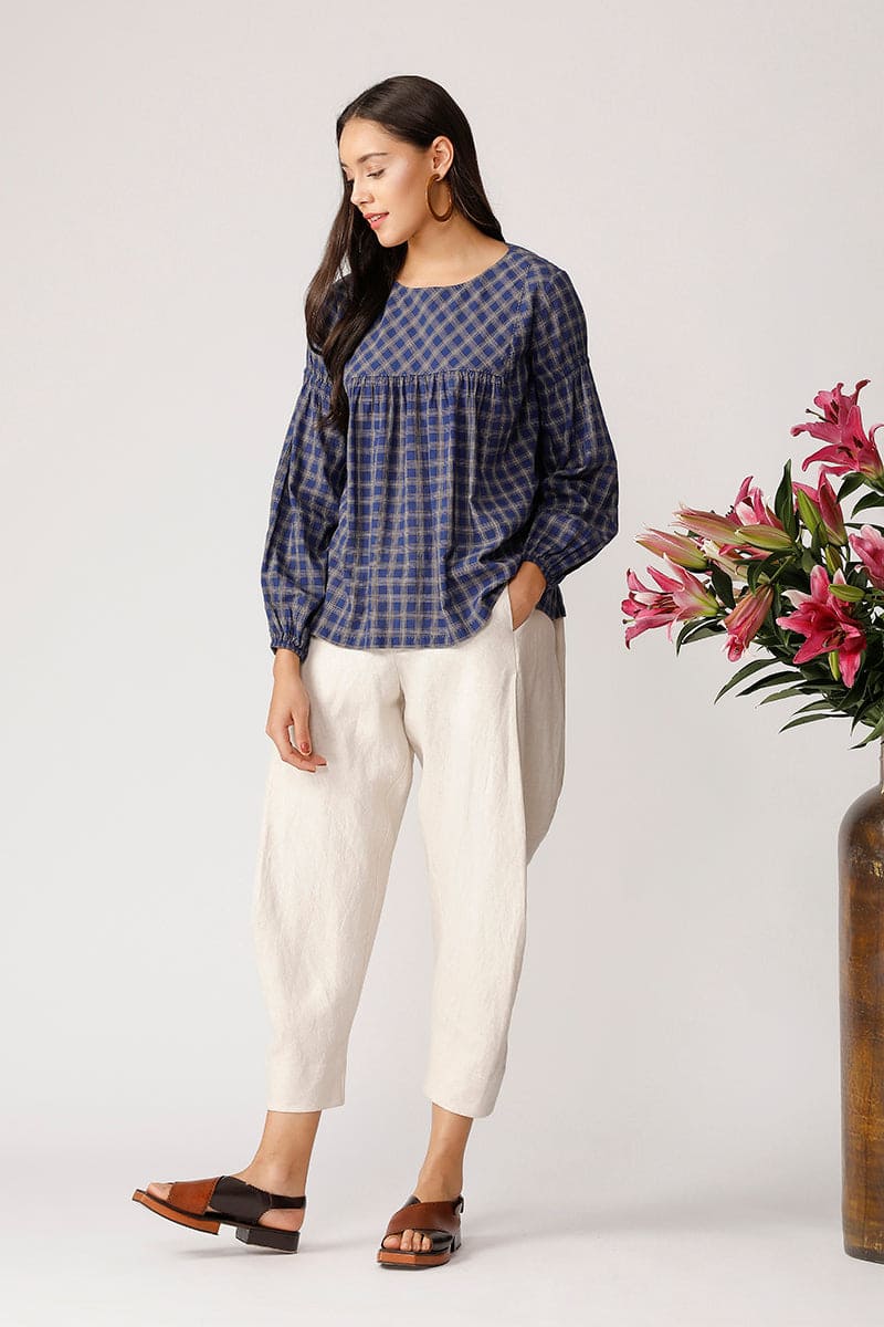 HYMN YOKE BLOUSE