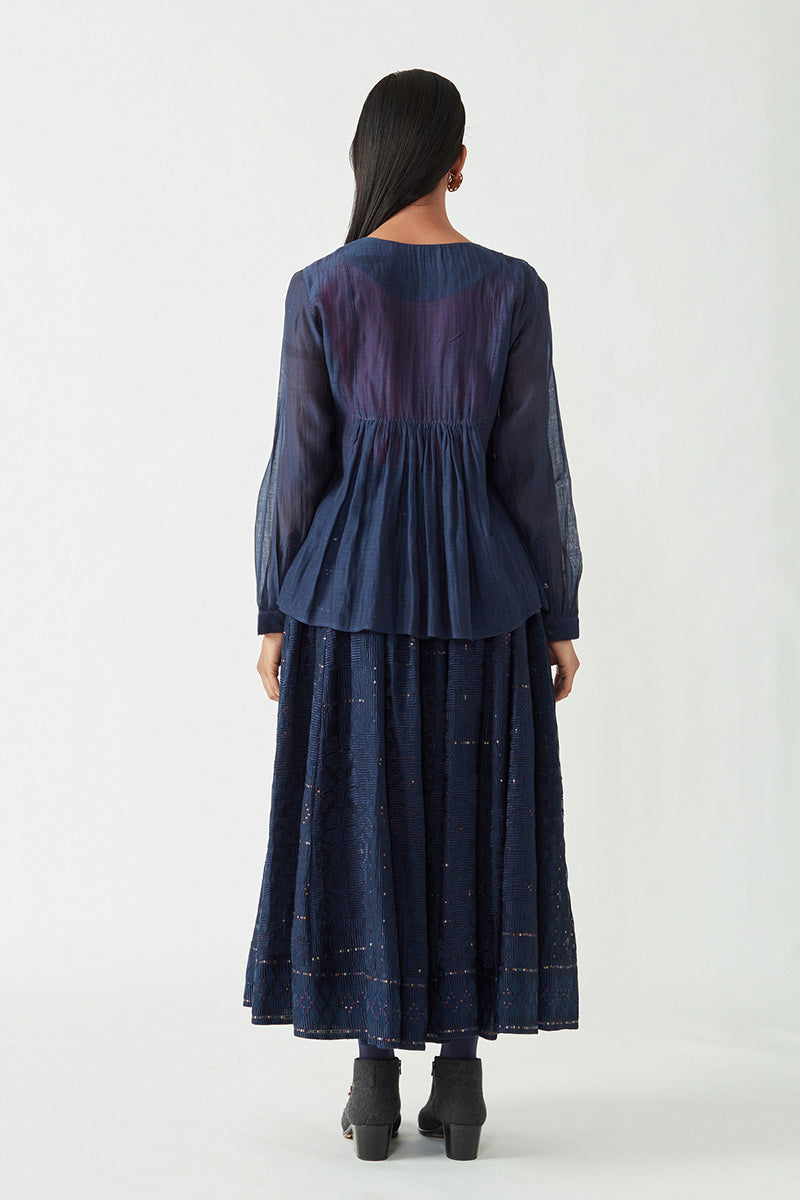 TWALA SMOCKING TOP