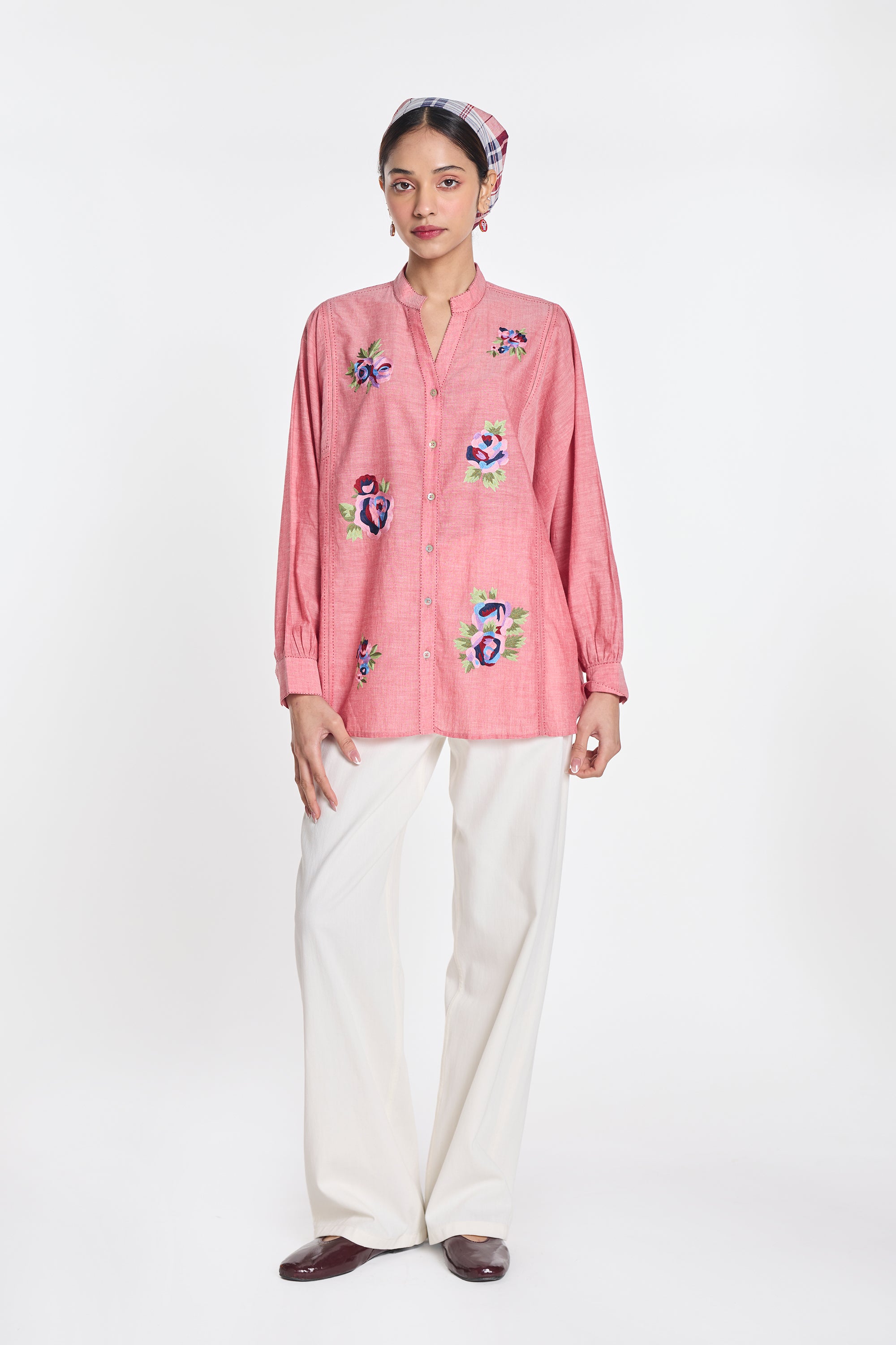 Mistletoe Panel Shirt