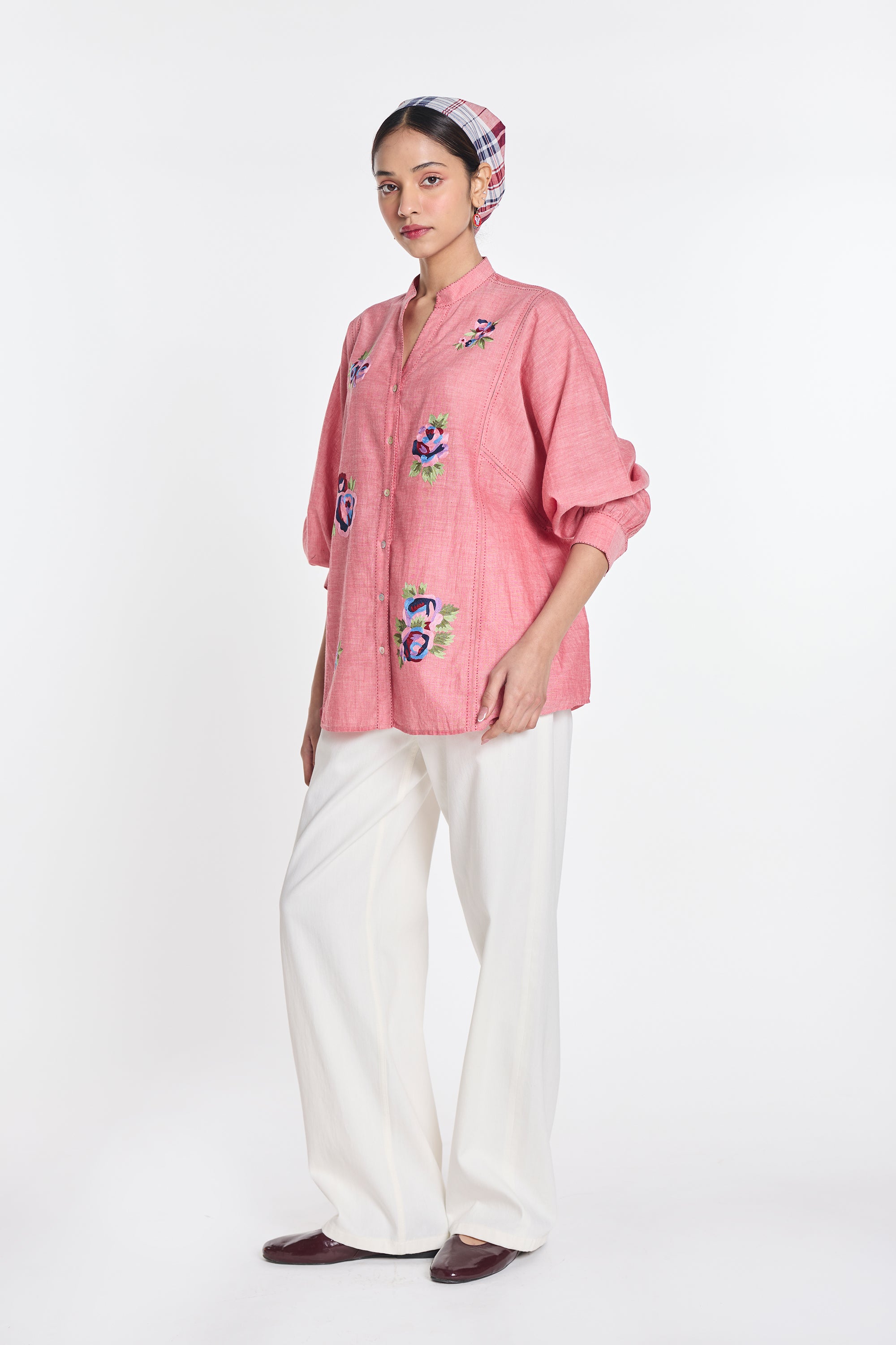 Mistletoe Panel Shirt