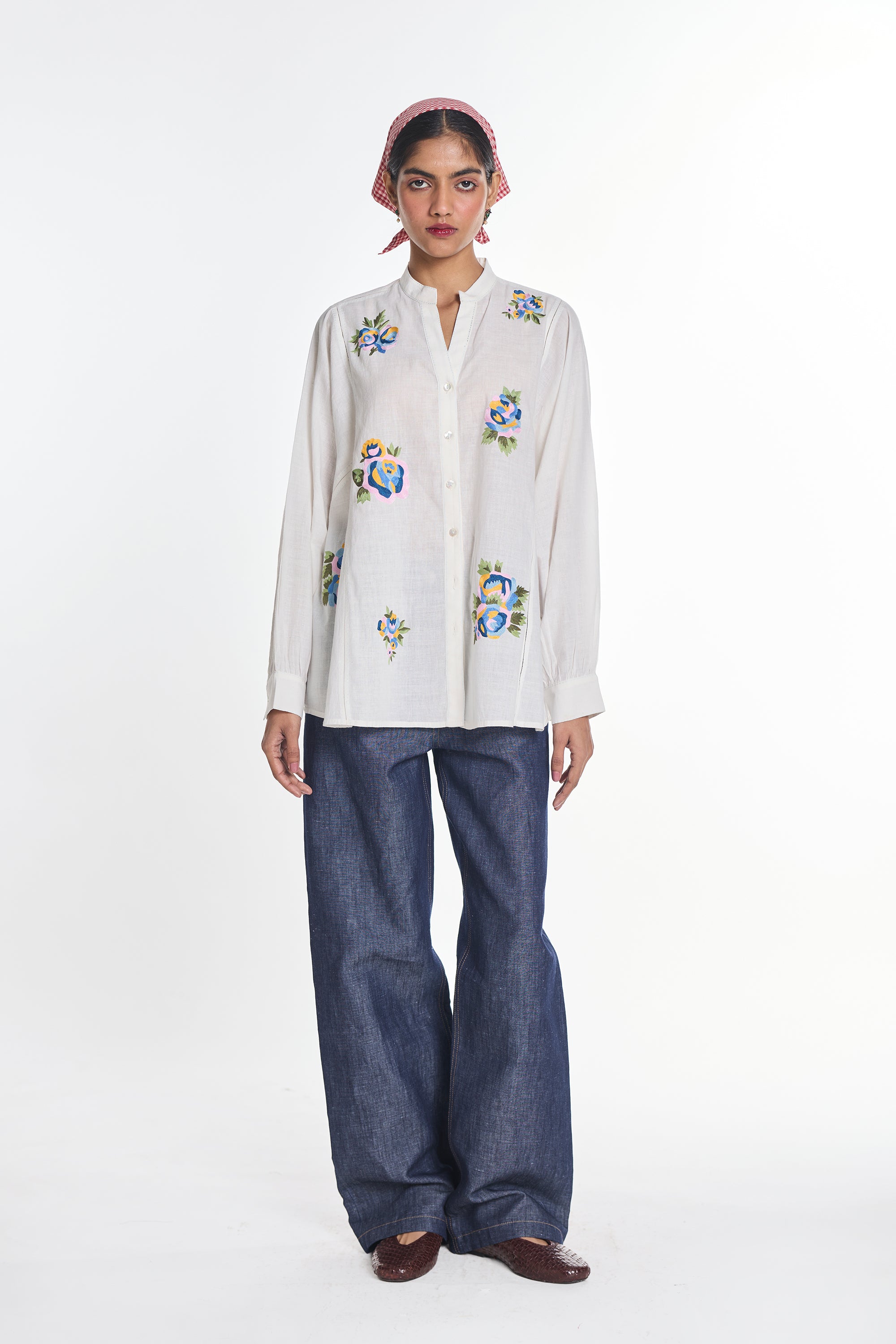 Mistletoe Panel Shirt