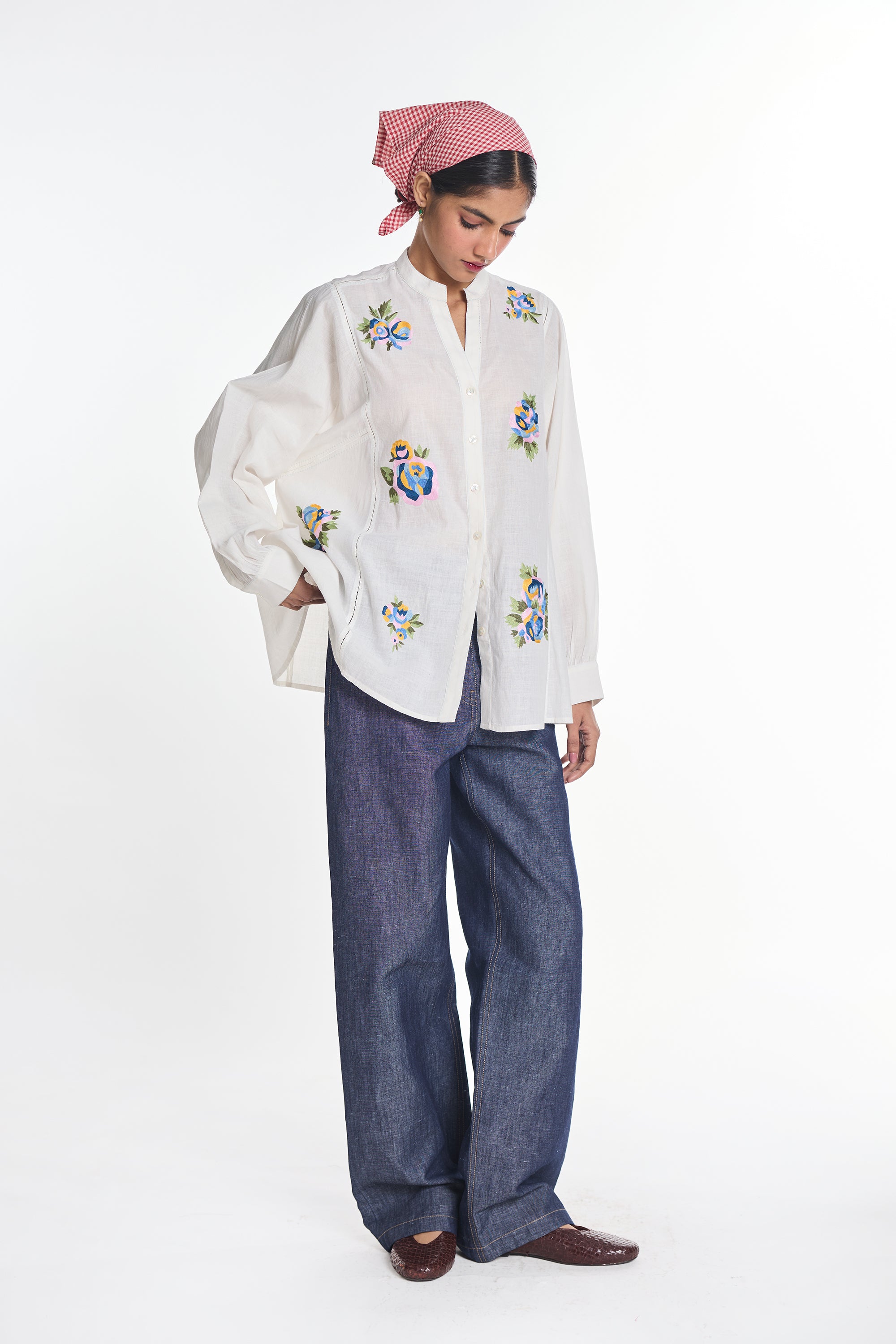 Mistletoe Panel Shirt