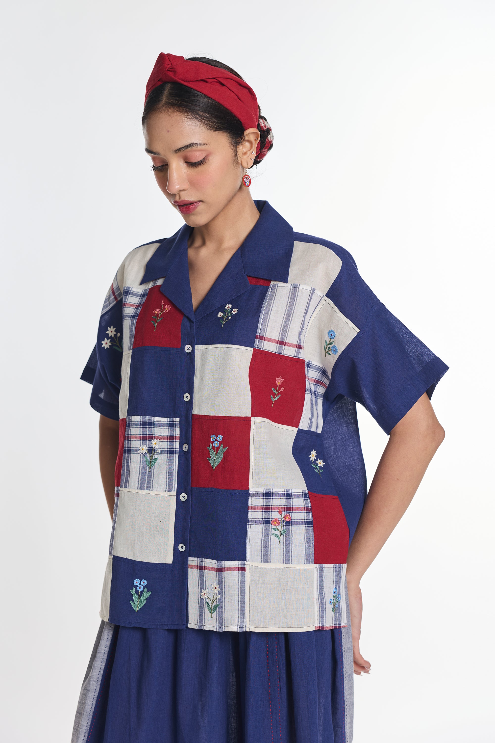 Bluebell Patchwork Shirt
