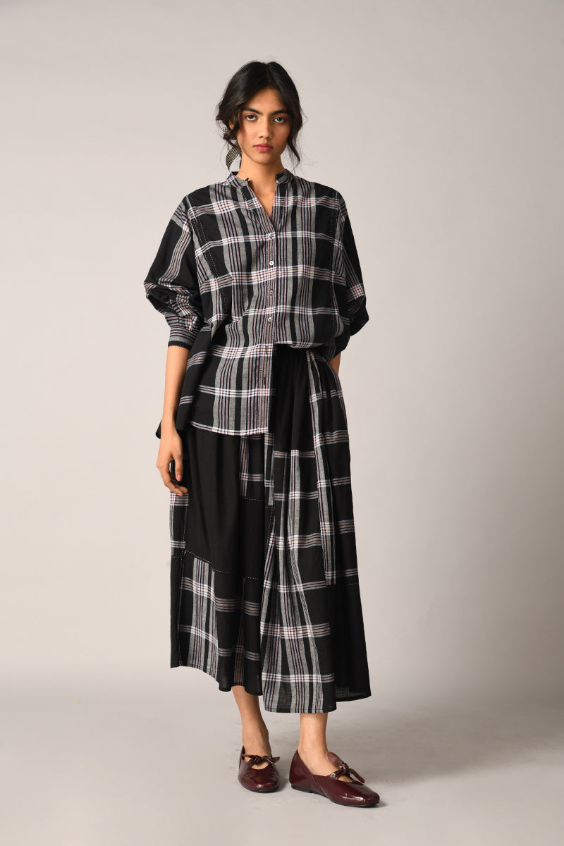 Iwara Oversized Panel Shirt