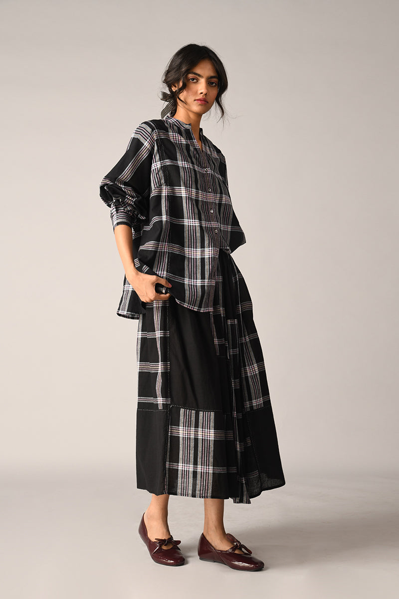 Iwara Oversized Panel Shirt