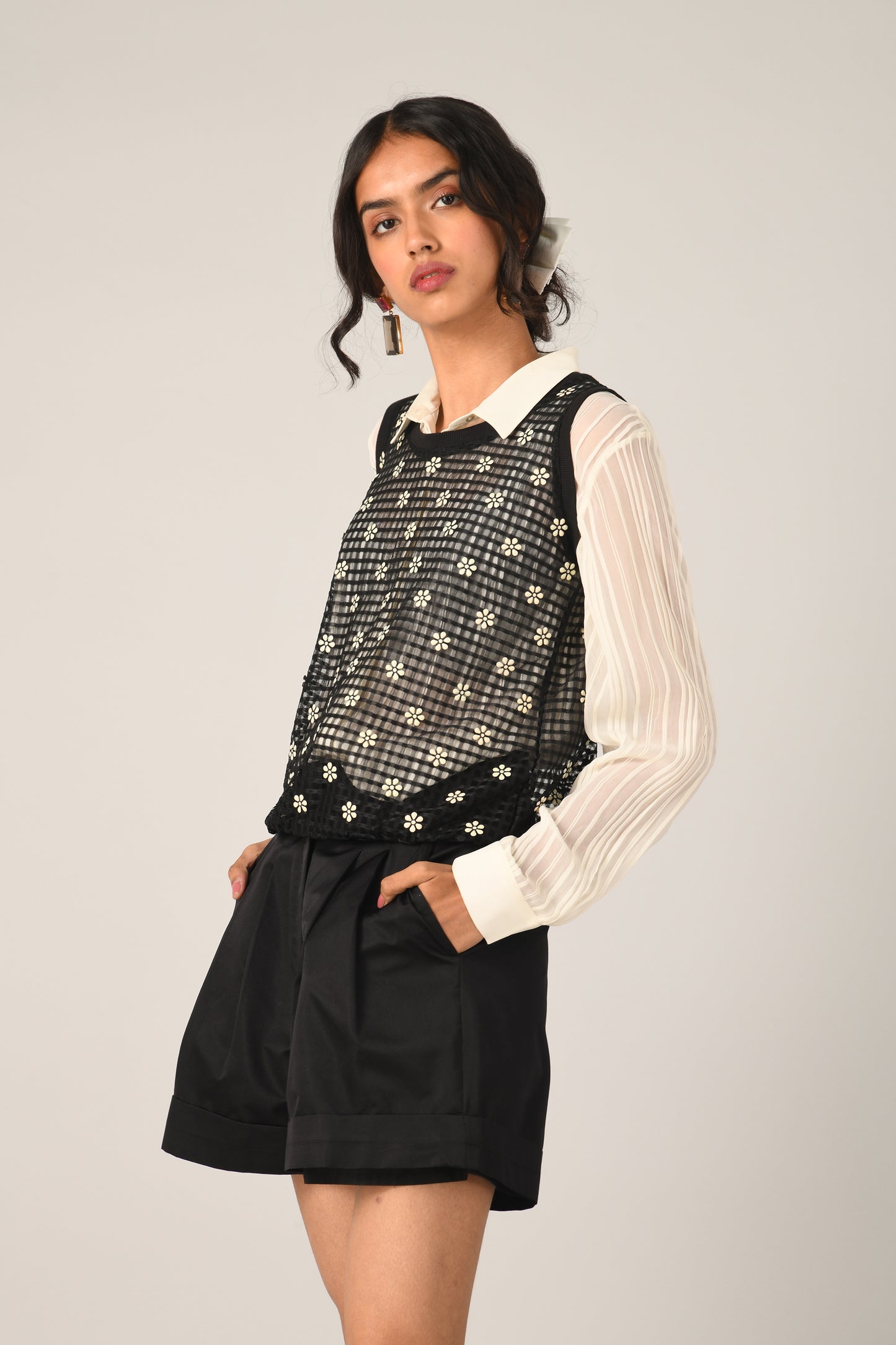 ALBERTINE RIB VEST