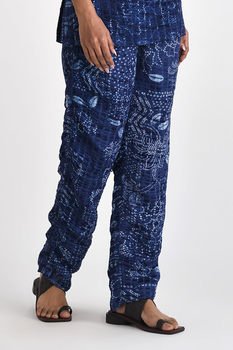 CHORIO PRINTED SHIBORI PANTS