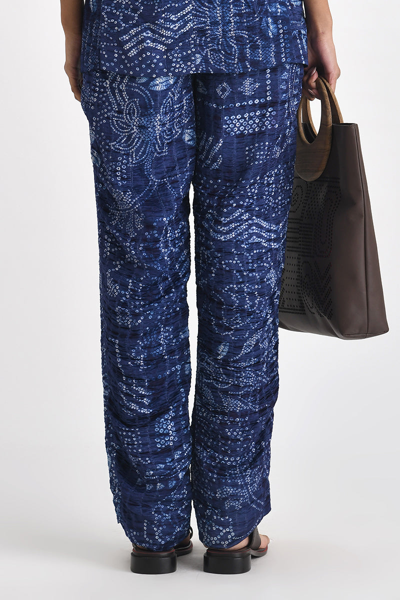 CHORIO PRINTED SHIBORI PANTS