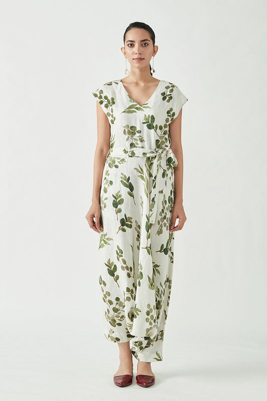 Timbre Fern Printed Jumpsuit