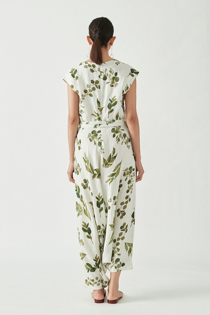 Timbre Fern Printed Jumpsuit