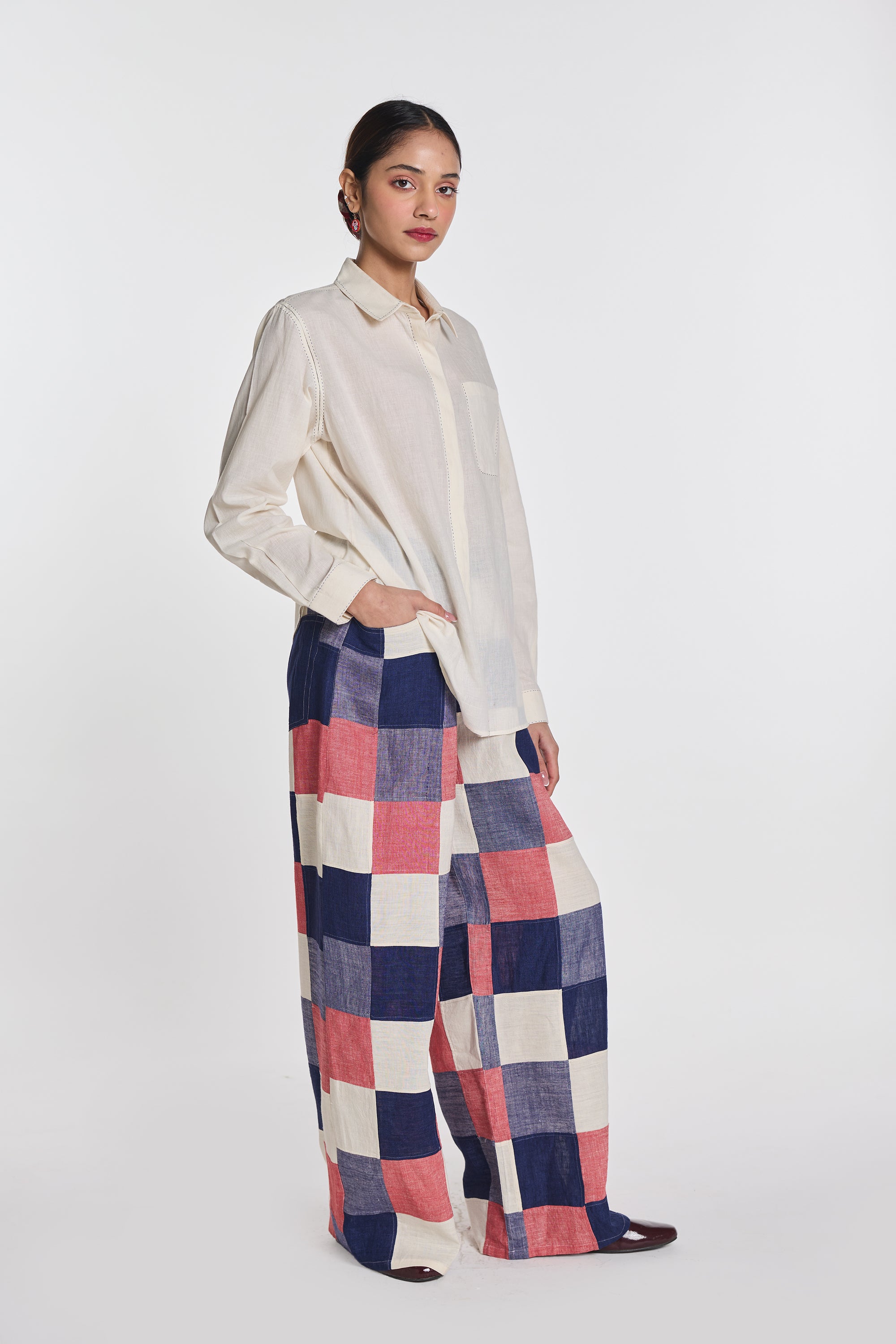 Gazania Patchwork Pants