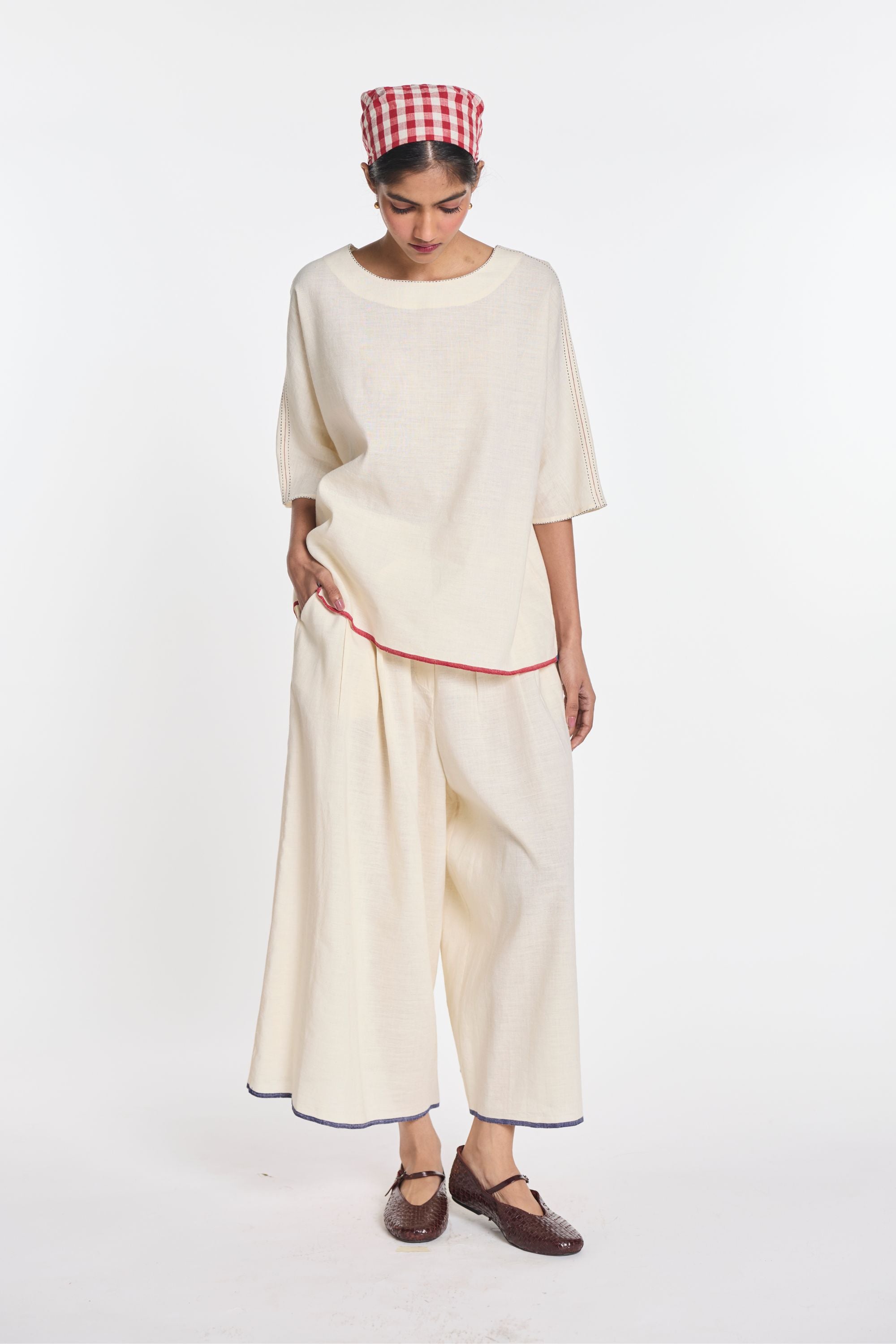 Bergamot Drop Shoulder Top