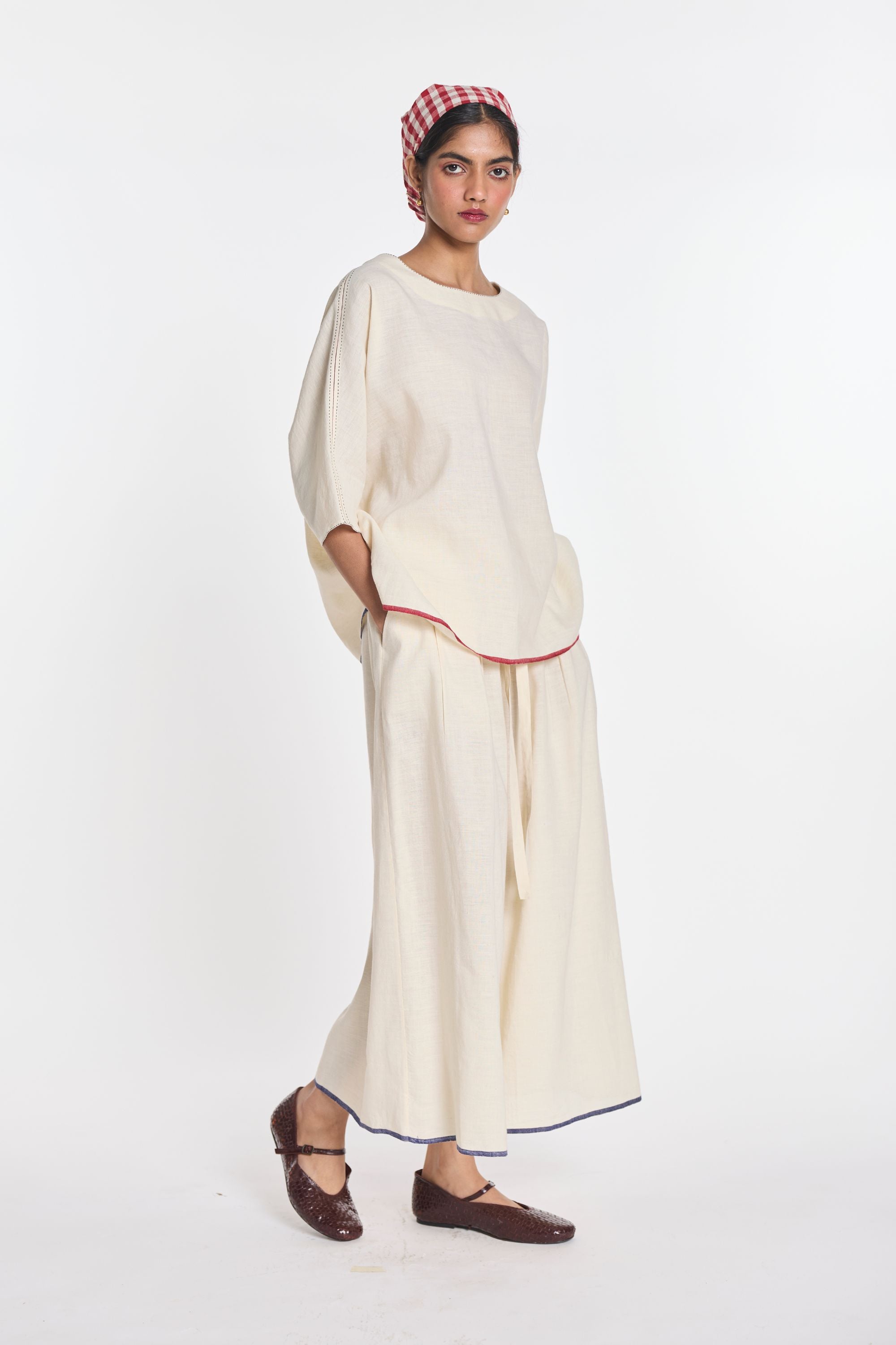 Bergamot Drop Shoulder Top