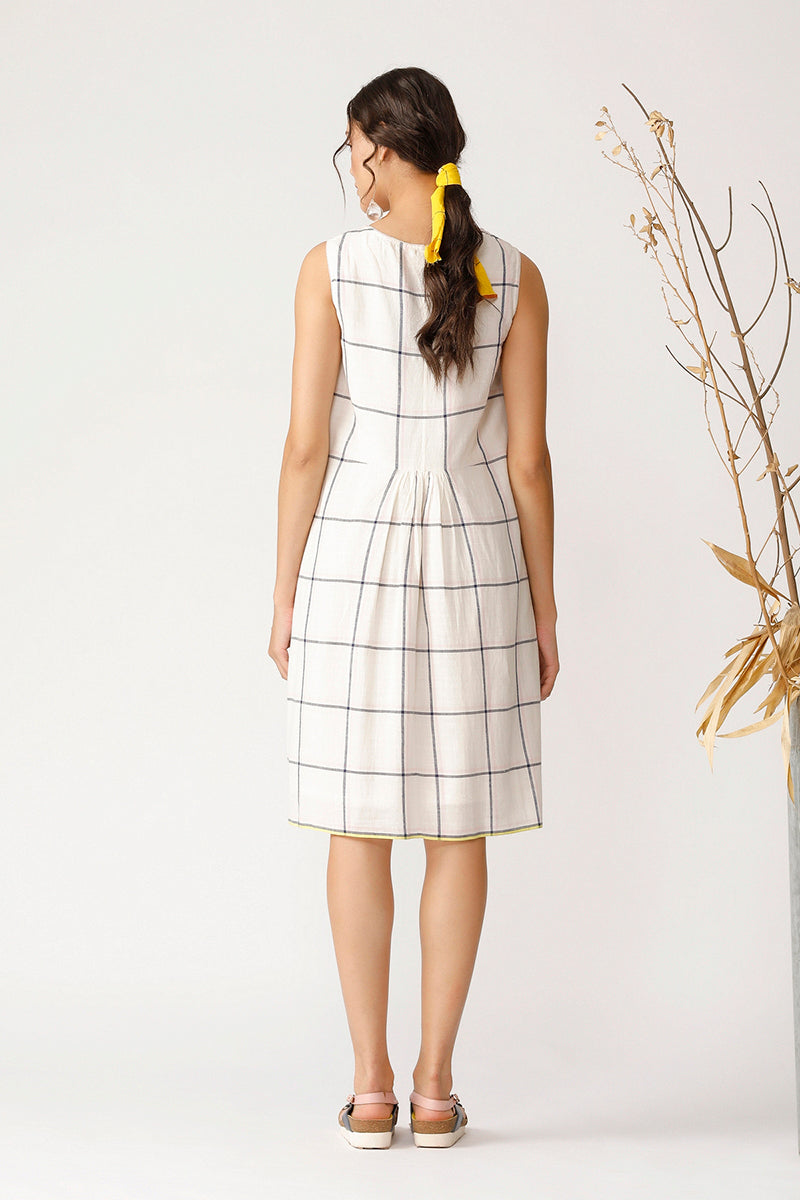 FONTANA CHECK DRESS