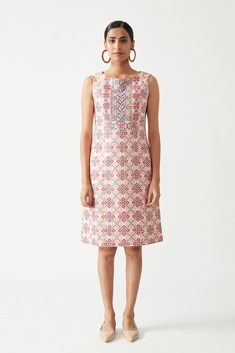 Jennifer Embroidered Dress