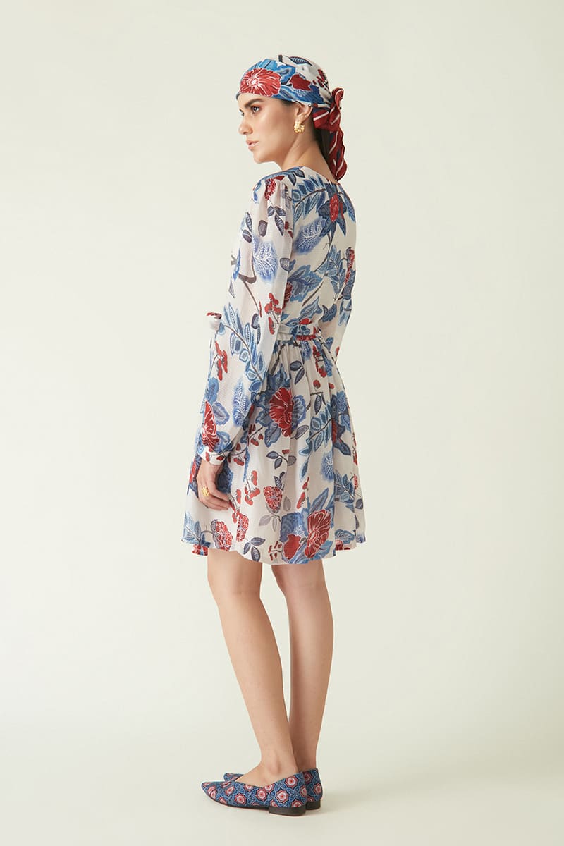 MASONI PRINTED DRESS