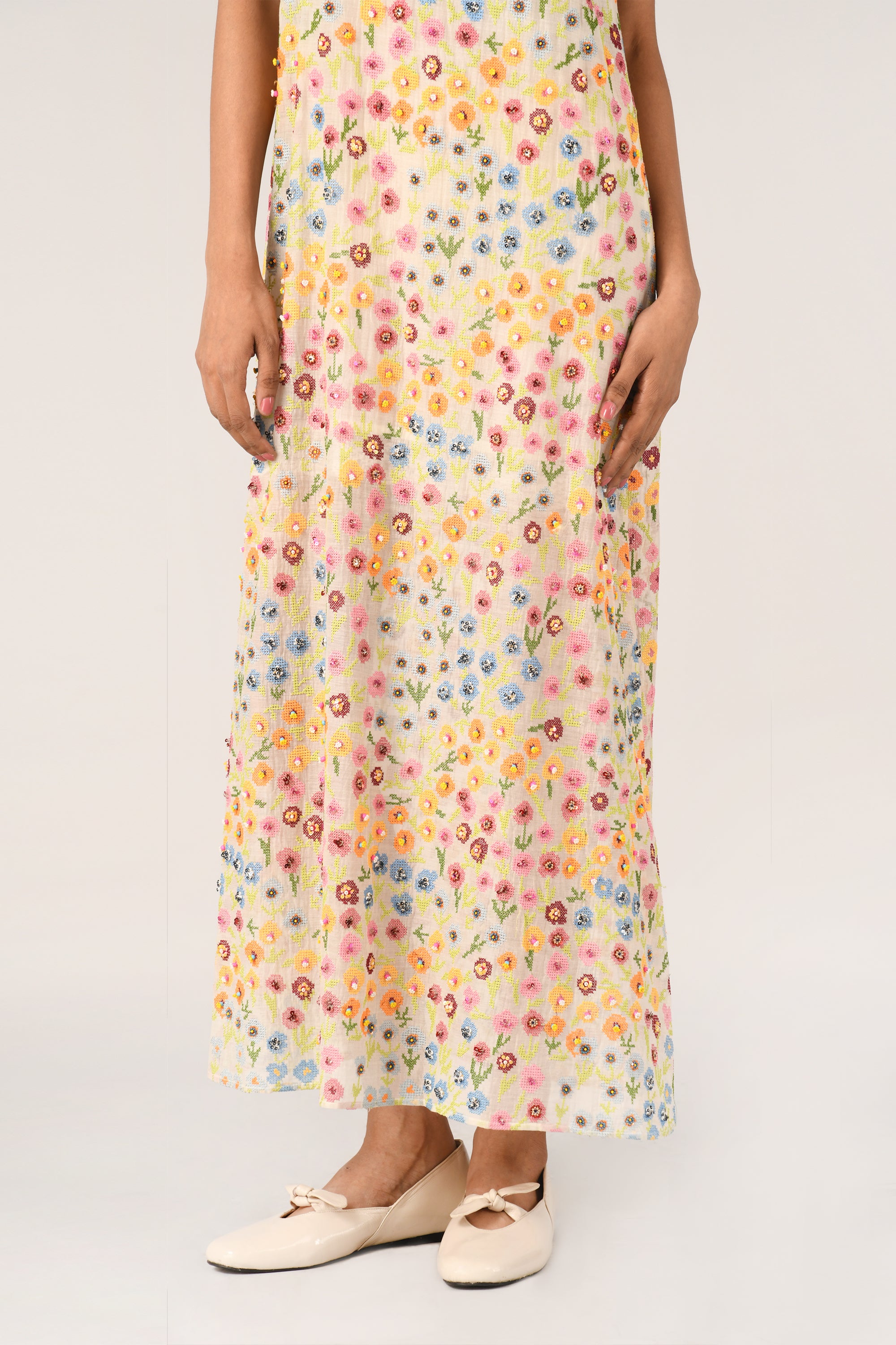 Prairie Lin Slip Dress