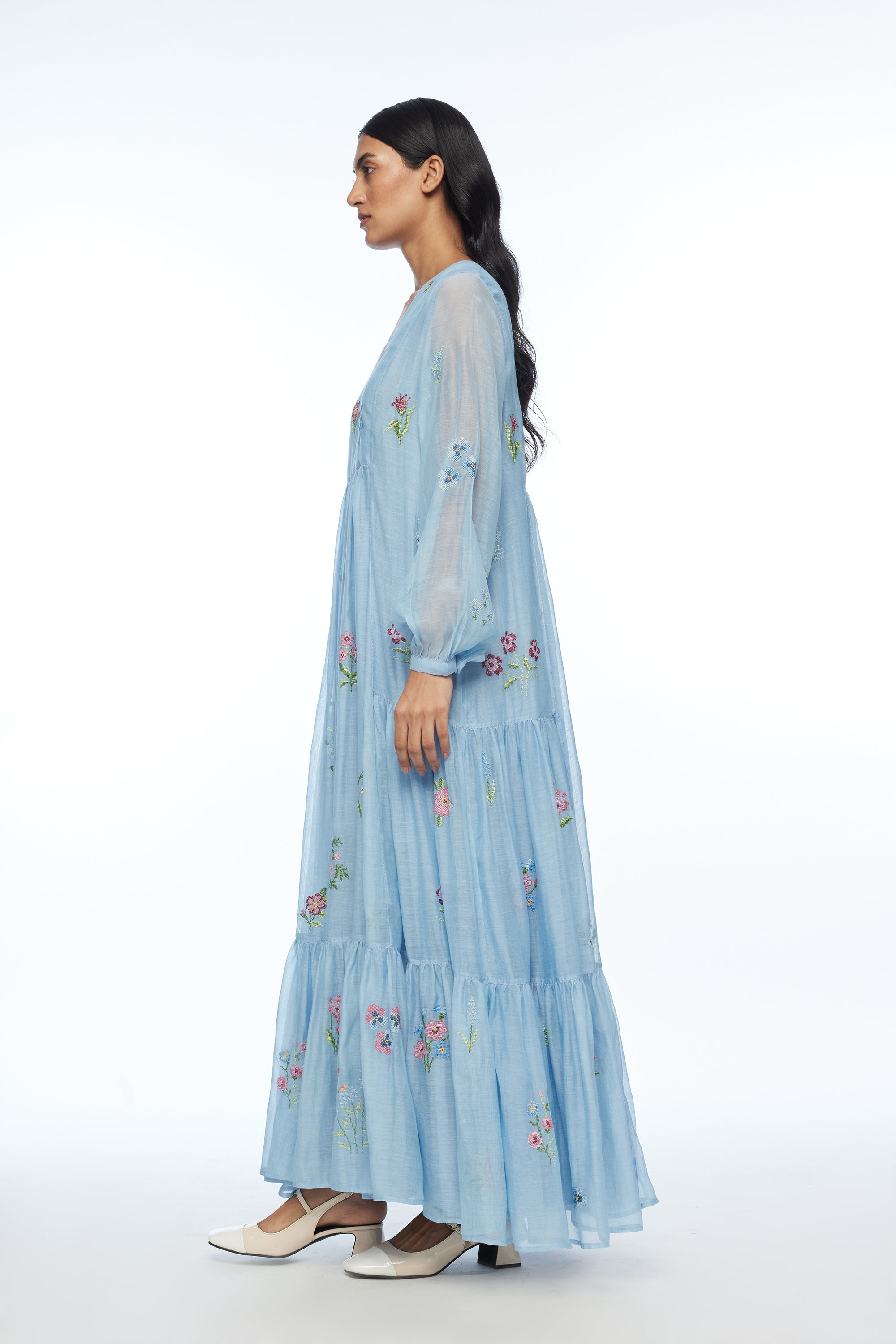Diplodonta Embroidered Dress