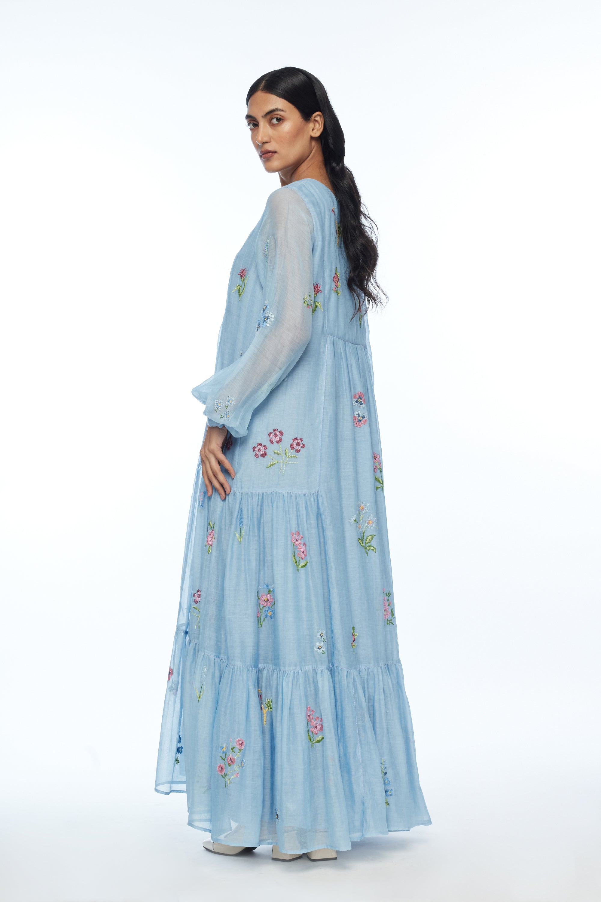 Diplodonta Embroidered Dress