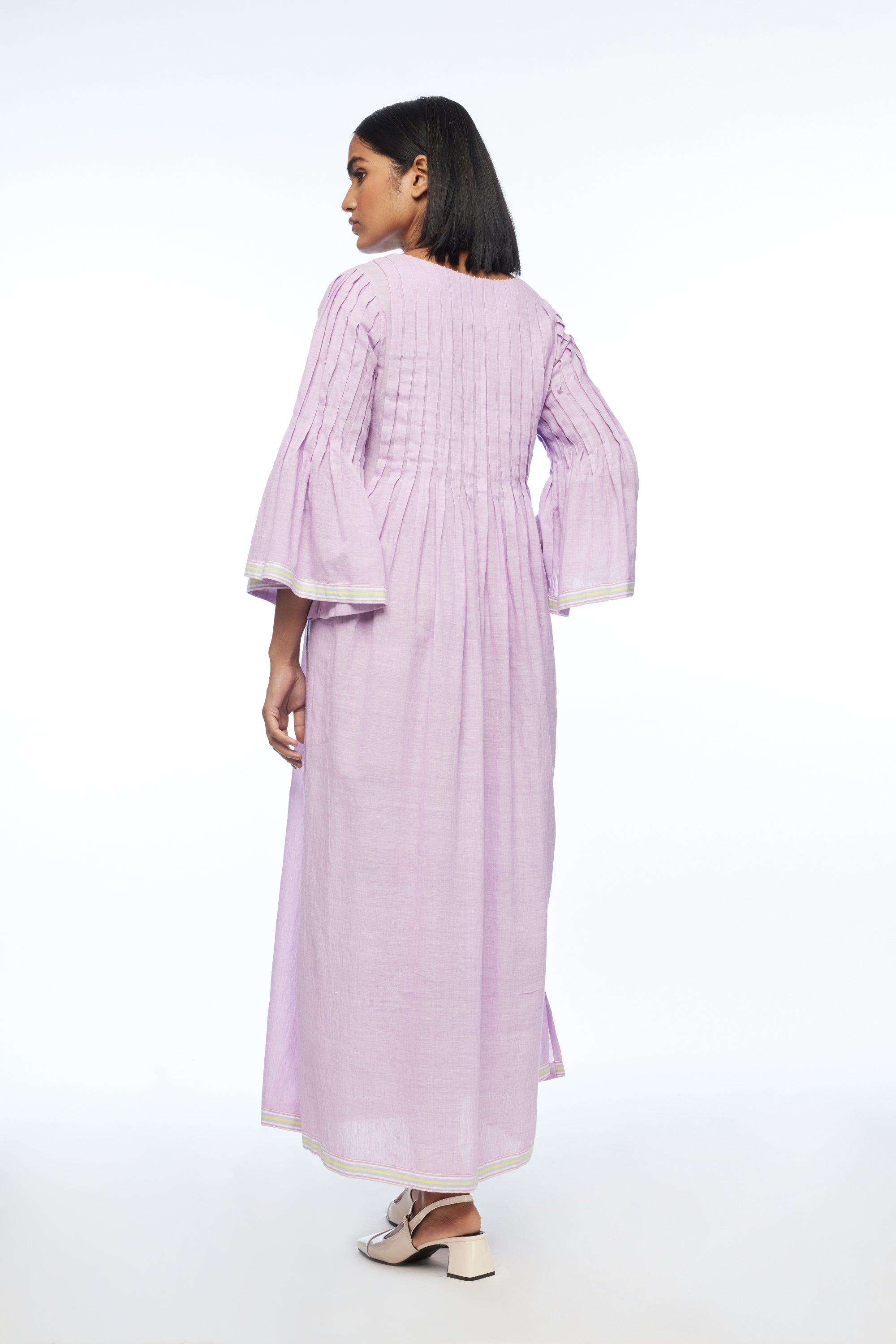 Reversa Pleated Dress