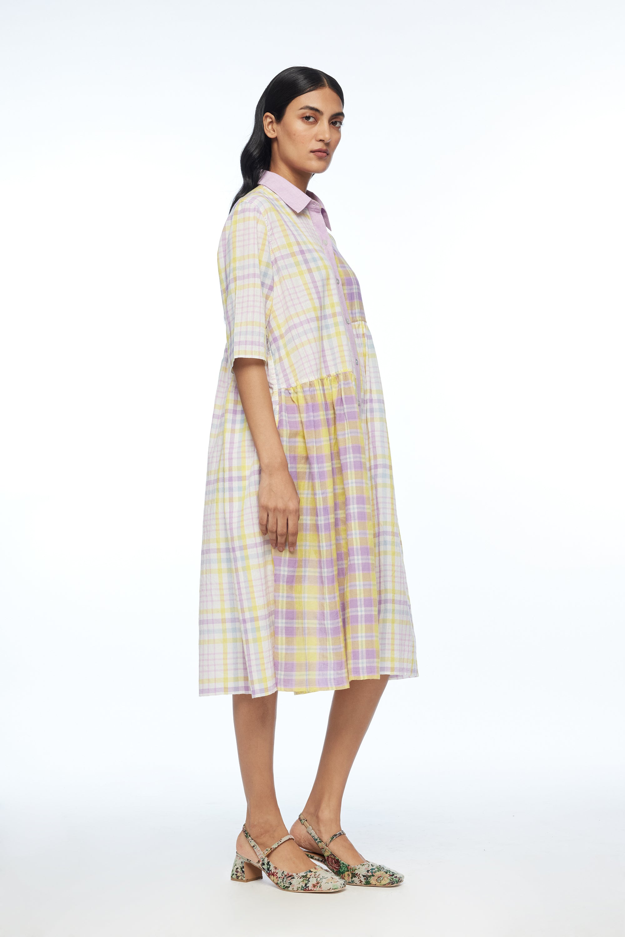 Massiana Patchwork Dress