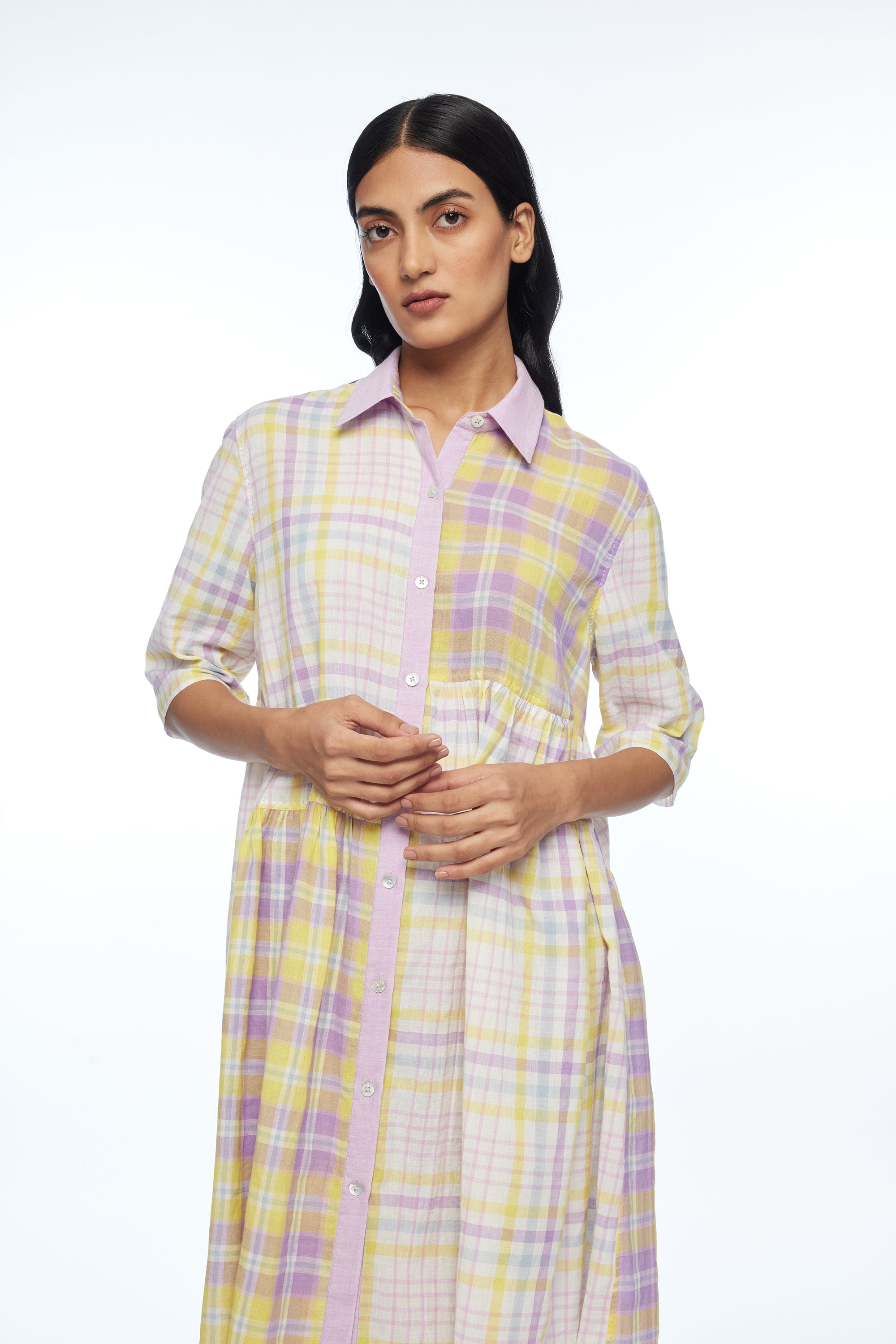 Massiana Patchwork Dress