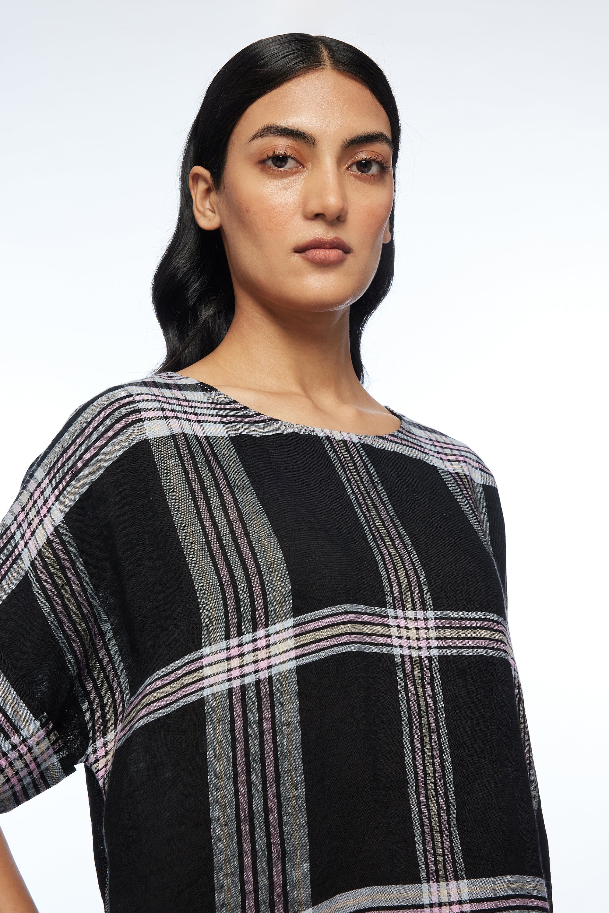 Dumalis Boat Neck Dress