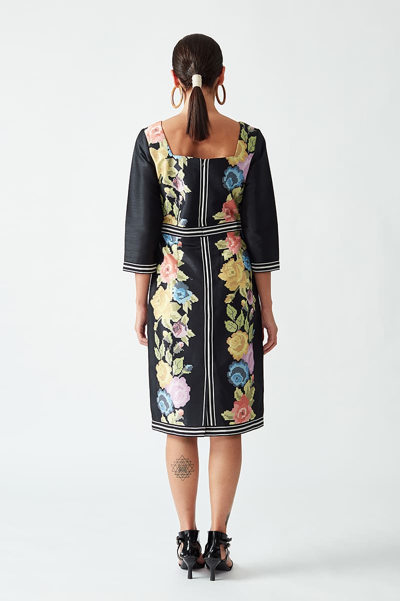 Brigitte Printed Dress