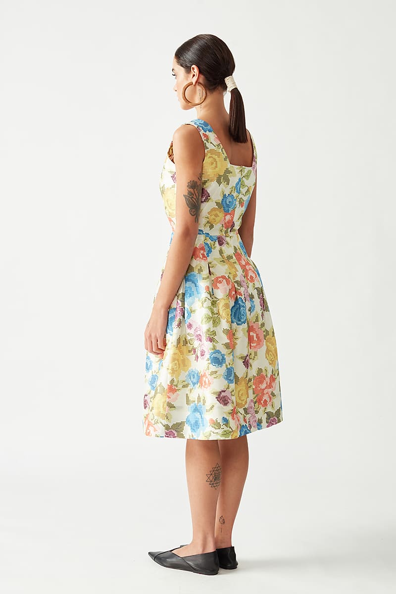 Josette Printed Dress