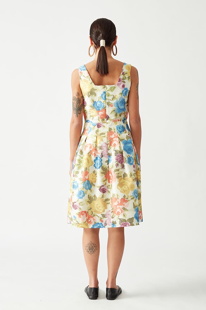 Josette Printed Dress