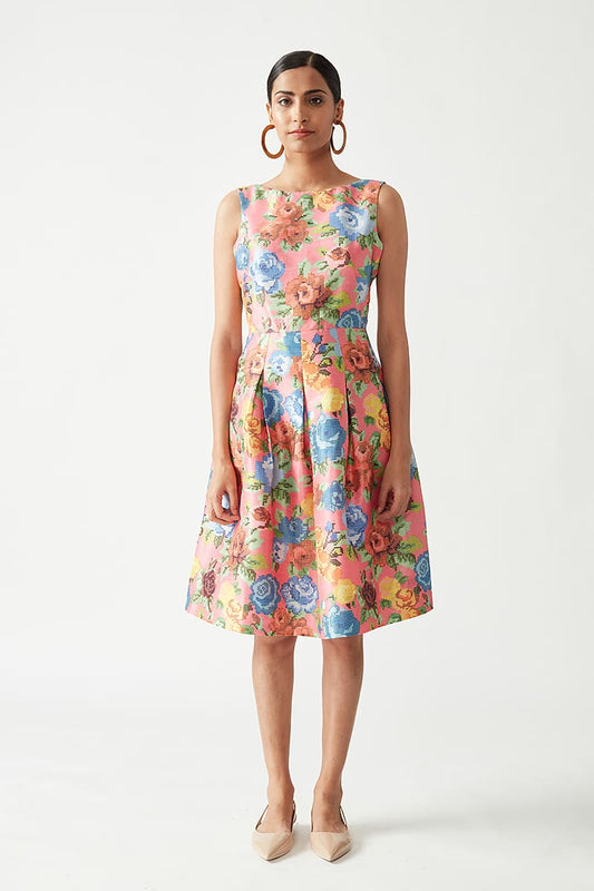 Josette Printed Dress