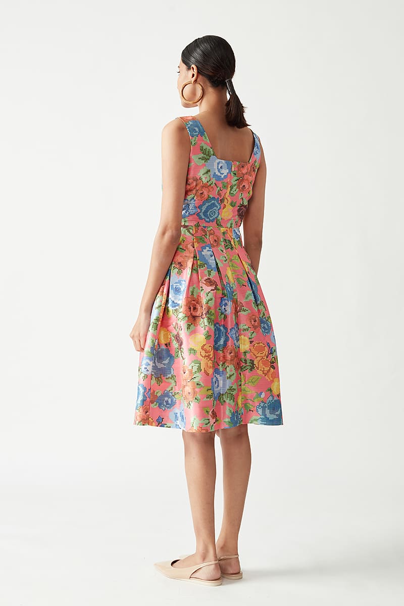 Josette Printed Dress