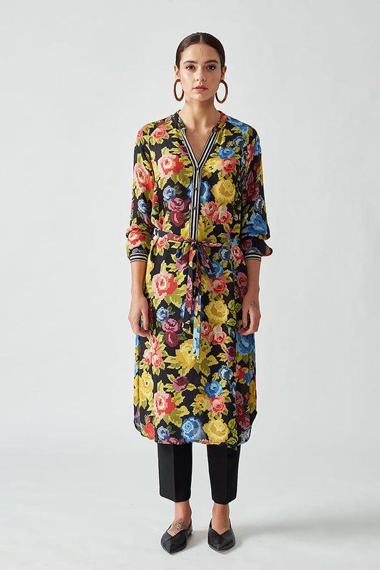 Lucie Printed Tunic Dress