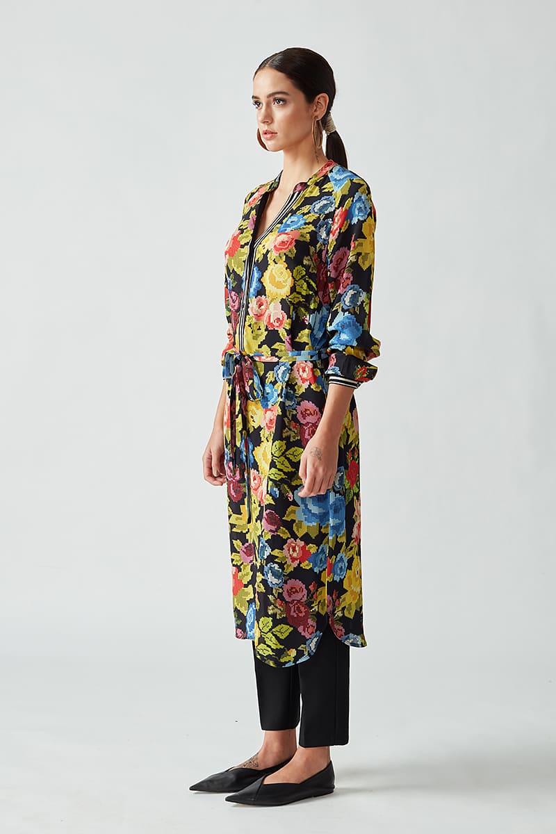 Lucie Printed Tunic Dress