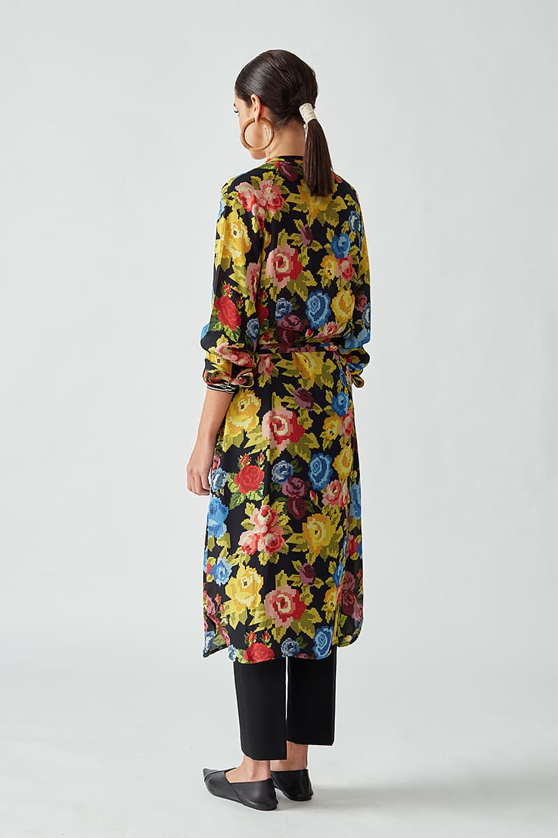 Lucie Printed Tunic Dress