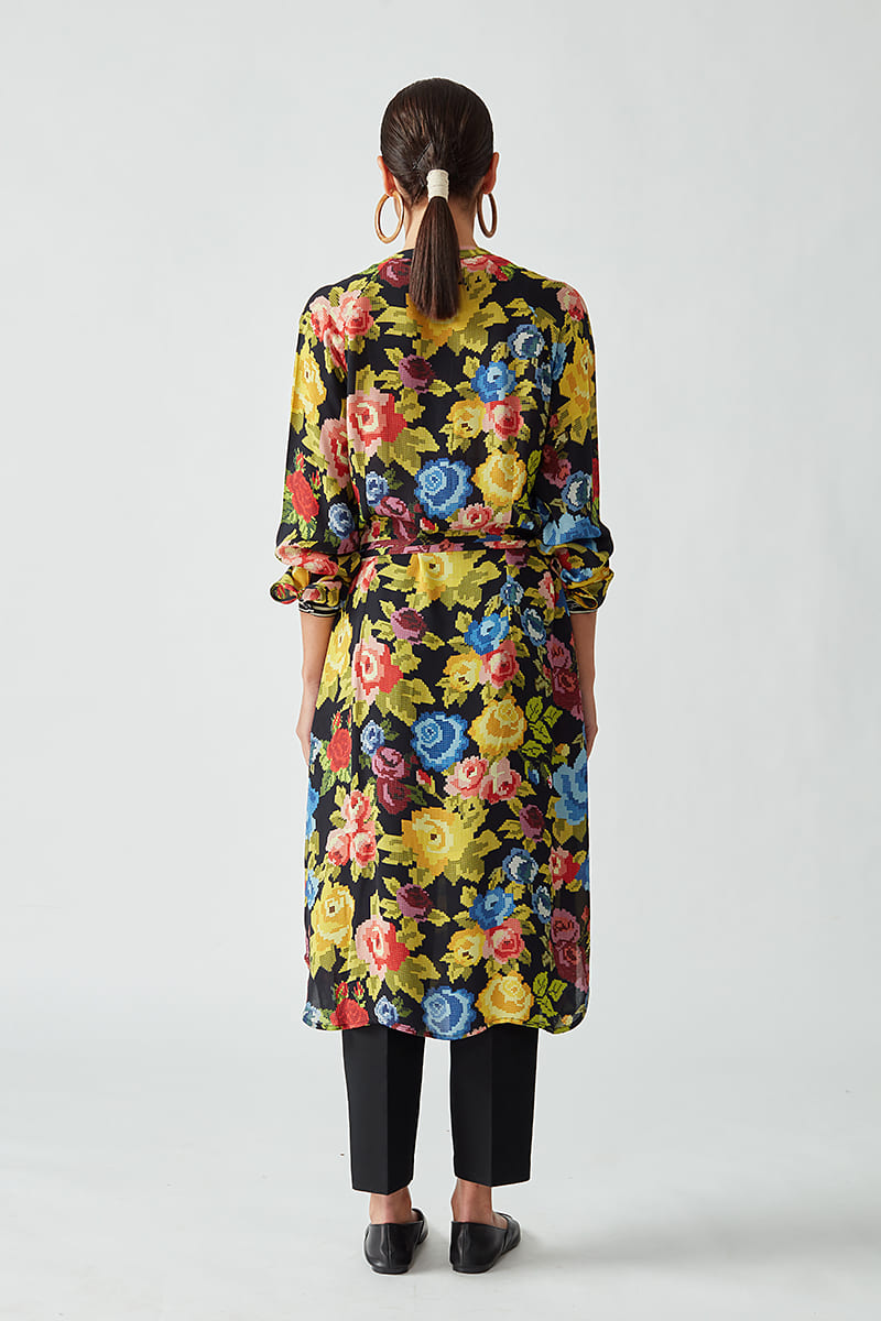 Lucie Printed Tunic Dress