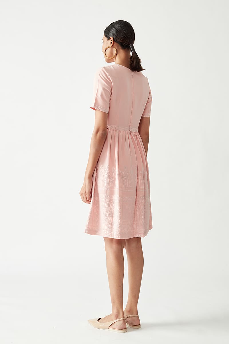 Elise Embroidered Dress
