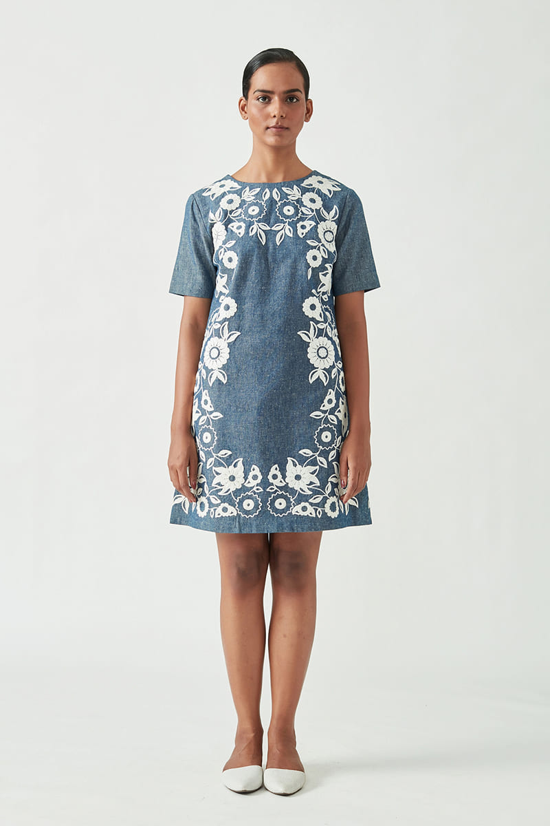 Hazel Embroidery Dress