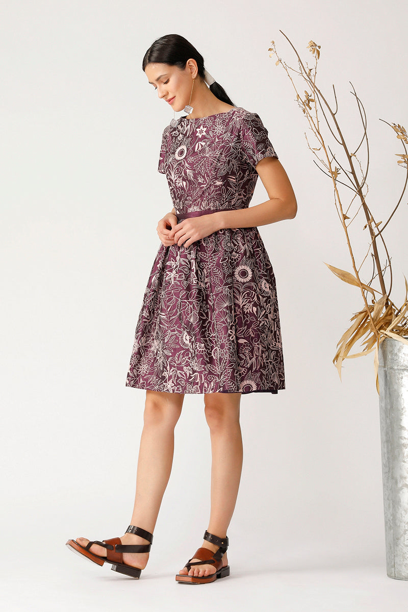 EMBROIDERED DRESS