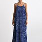 IMEROSE PRINTED SHIBORI DRESS