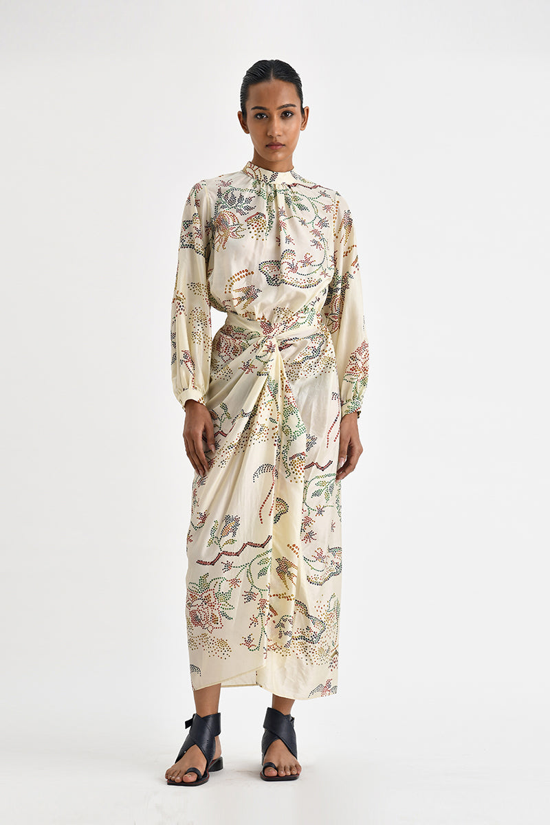 CHIONATO PRINTED DRESS