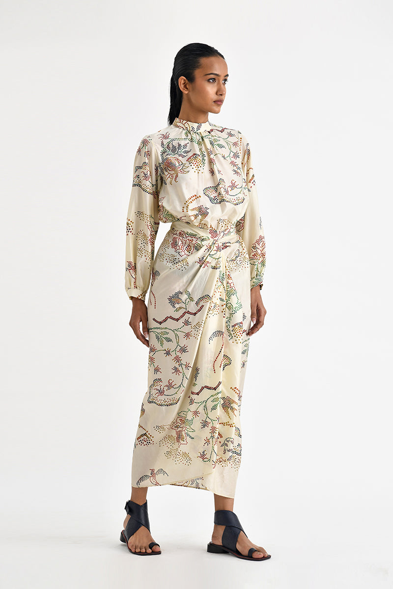 CHIONATO PRINTED DRESS