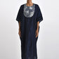 VERONIA EMBROIDERED KAFTAN DRESS