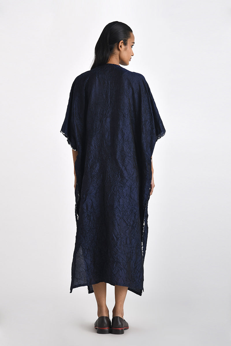 VERONIA EMBROIDERED KAFTAN DRESS