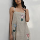 Merano Embroidered Strappy Dress