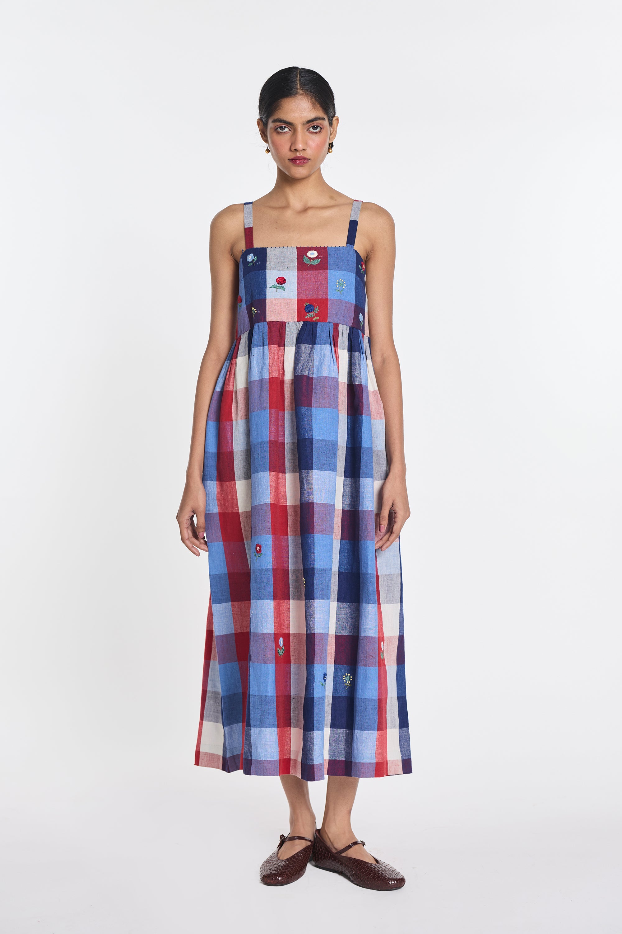 Asphodel Multicheck Dress