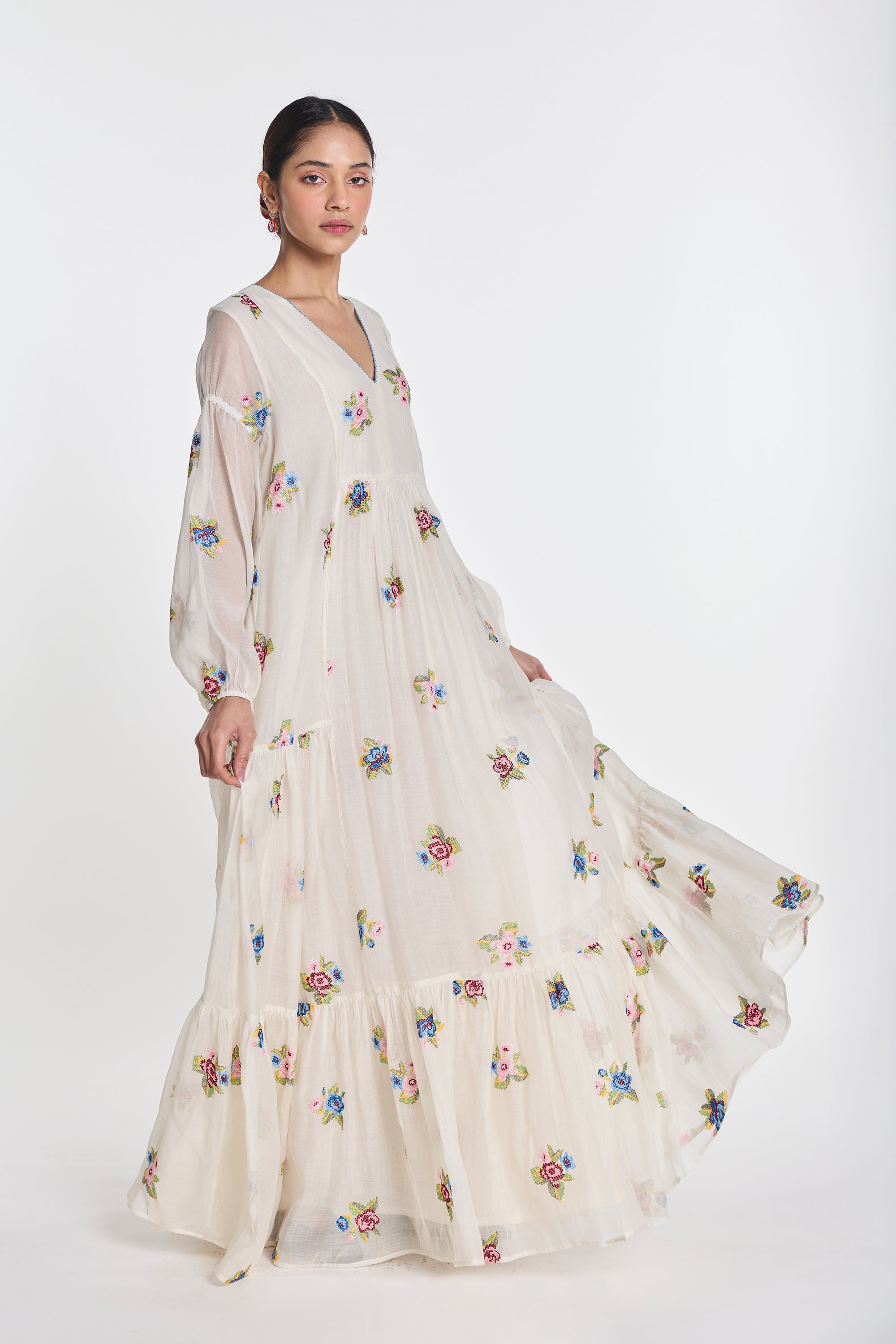 Vervain Tiered Dress